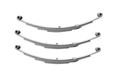 Zinc spray leaf spring