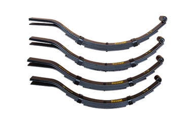 Painting leaf spring for exporting