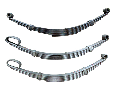 Zinc spray leaf spring